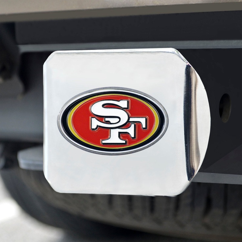 Fanmats San Francisco 49ers 3D Color Emblem Hitch Cover