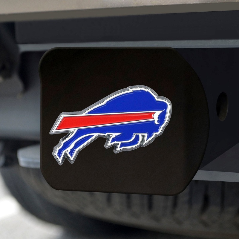 Fanmats Buffalo Bills 3D Color Emblem Black Metal Hitch Cover