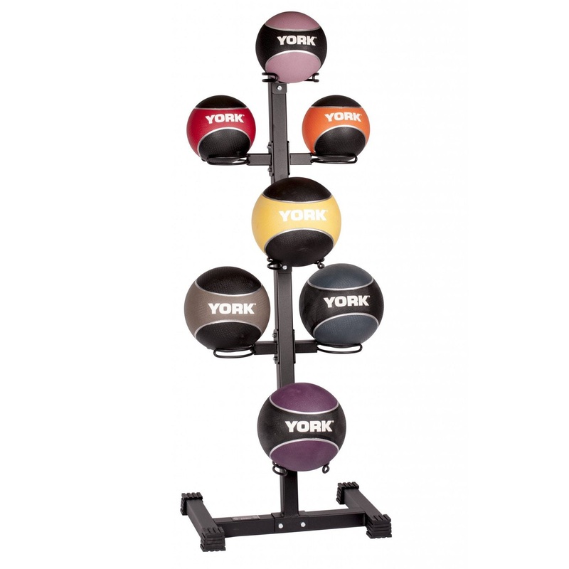 York Medicine Ball Storage Rack  7 ball  Vertical