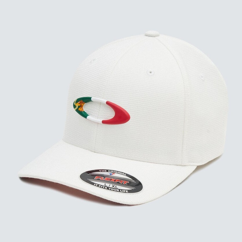 Oakley Tincan Flag Mexico Hat|White|S/M|L/XL