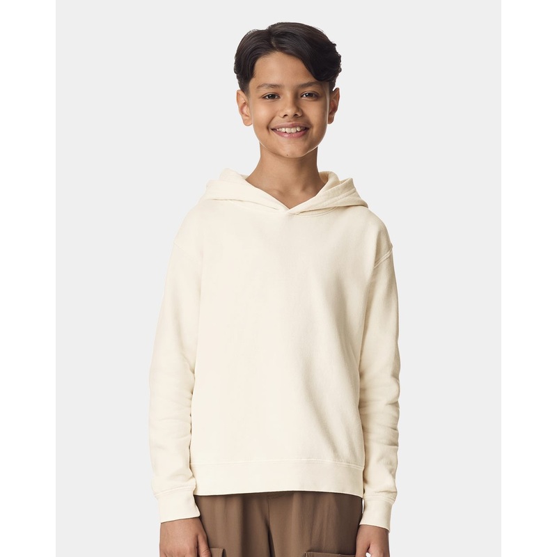 Comfort Colors Youth Garment-Dyed Lightweight Fleece Hooded Sweatshirt 1467Y