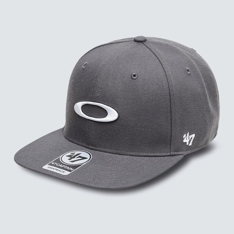 Oakley 47 B1B Ellipse Hat|Uniform Gray|Grenache|White|Viridian|U