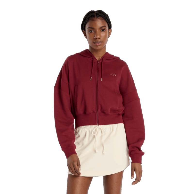 New Balance Women’s French Terry Full Zip Hoodie