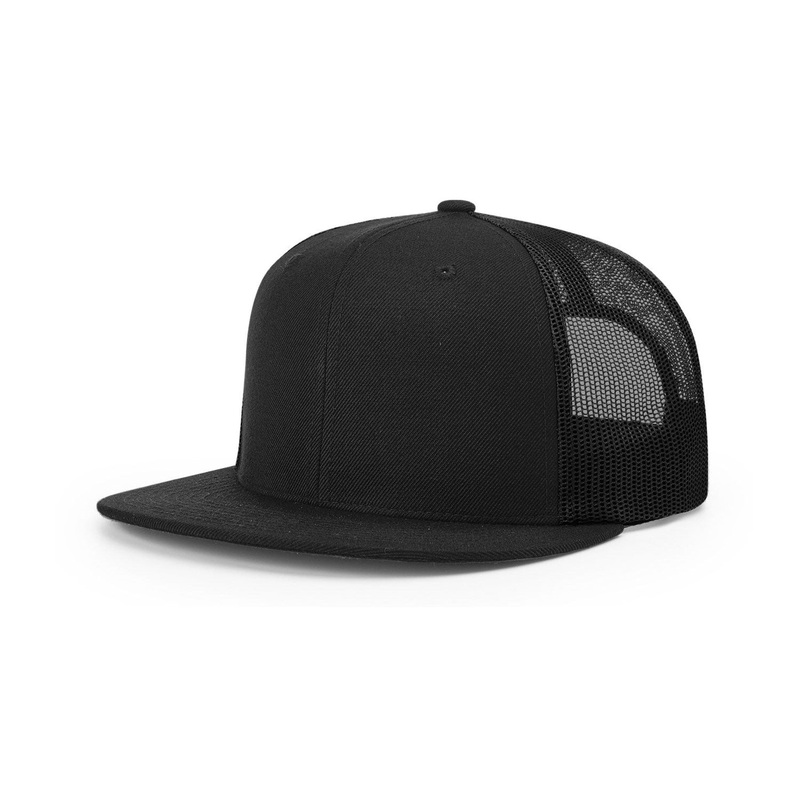 Richardson Acrylic-Wool Blend Flatbill Trucker Hat