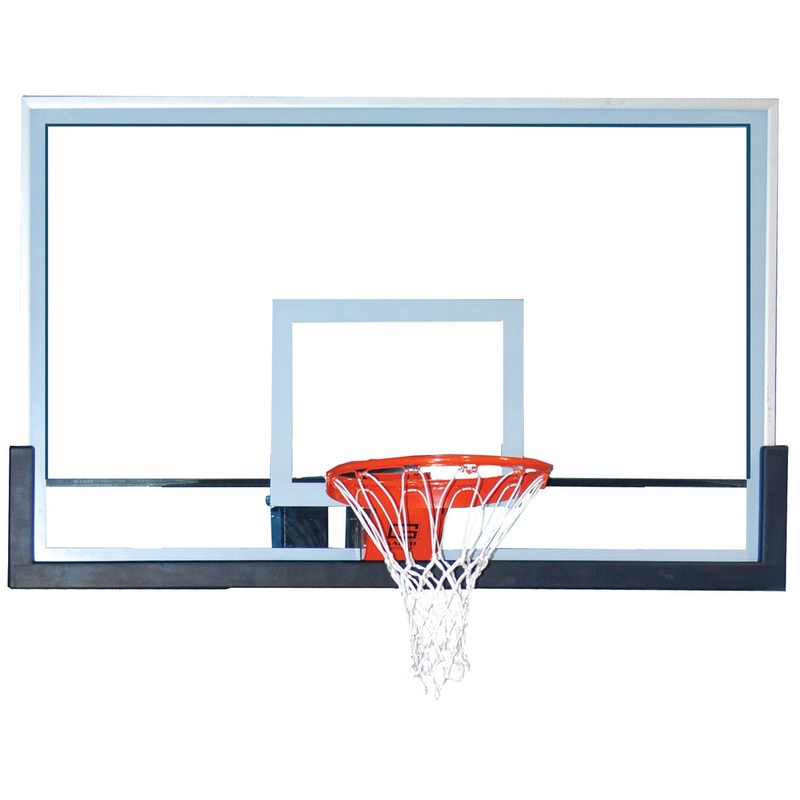 Gared 42 x 60 Outdoor Rectangular Glass Backboard