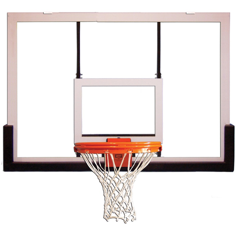 Gared Outdoor Rectangular Glass Backboard
