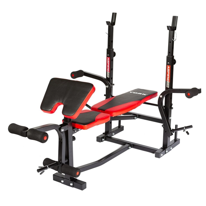 York Aspire 220 Folding Bench with Arm/Leg Curl/Butterfly