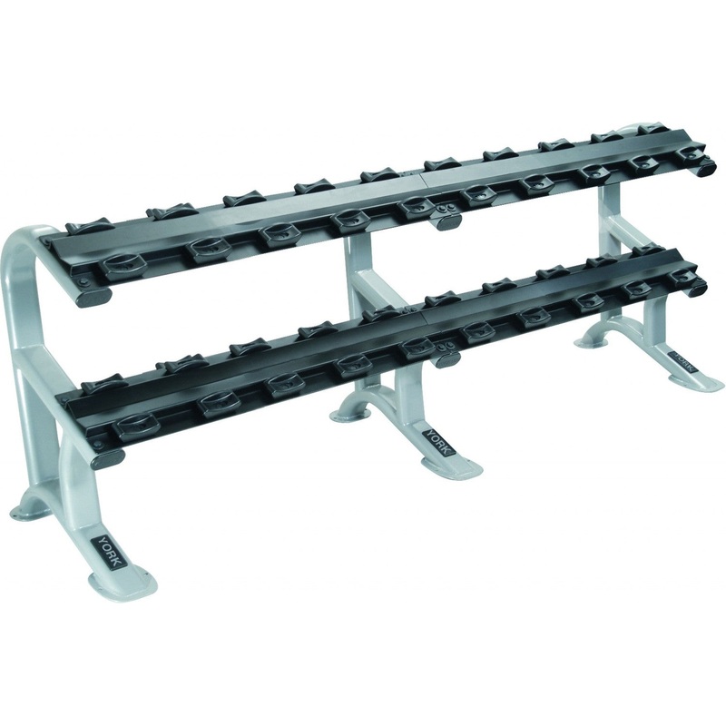 York ETS Saddle Rack for Pro Style Dumbbells