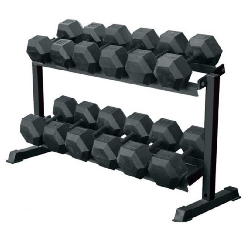York Pro-Hex Dumbbell Rack|2 Tier|3 Tier