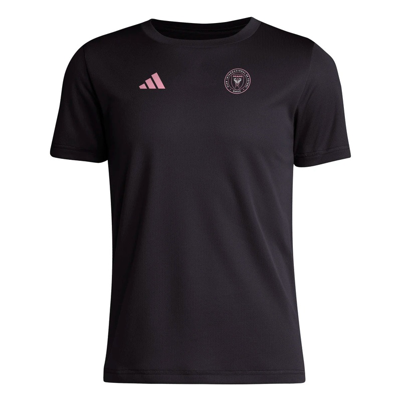 adidas Youth Pre Game T-Shirt|BLACK/PINK|BLACK/GREEN|XS|S|M|L|XL