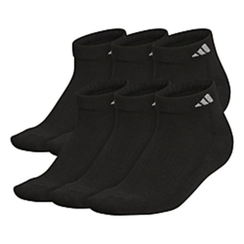 adidas Women’s Athletic Cushioned Low Cut Socks 6 Pairs