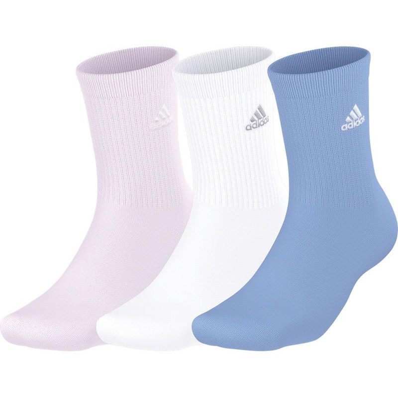 adidas Women’s Cushioned Comfort 3-Pack Crew Socks
