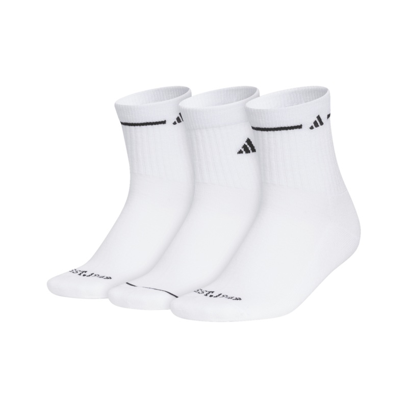 adidas Cushioned Sport 3.0 High Quarter Socks (3 Pairs)