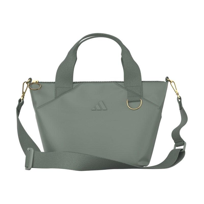adidas Premium Mini Tote|Silver Green/Gold Metallic|Aurora Ruby Red|Aurora Plum Purple|Chalky Brown|Black