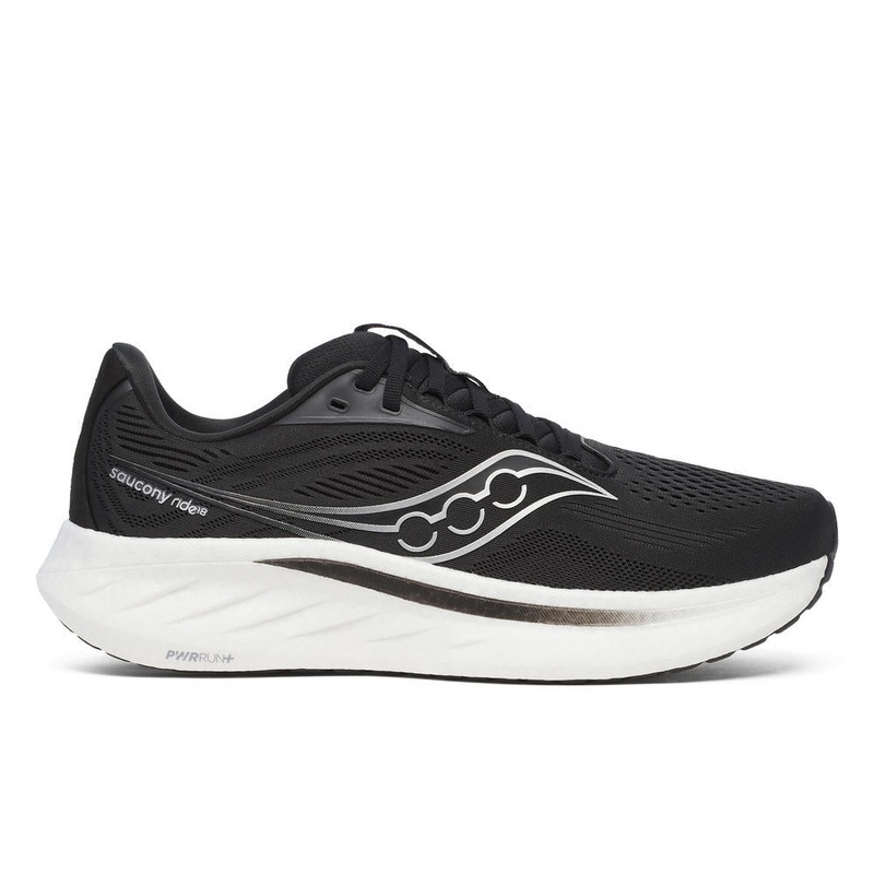Saucony Men’s Ride 18 Running Shoe (Wide) S21001