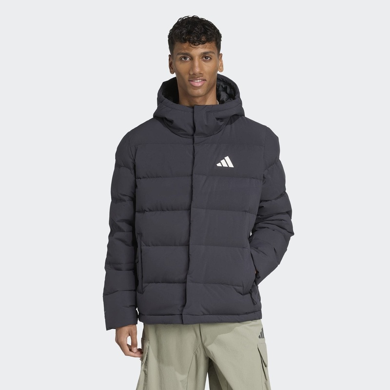 adidas Men’s Helionic Hooded Down Jacket