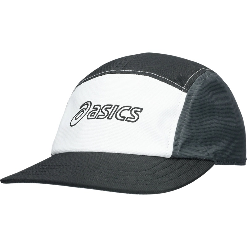 Asics 5 Panel Cap|Performance Black/Graphite Grey/White|OS