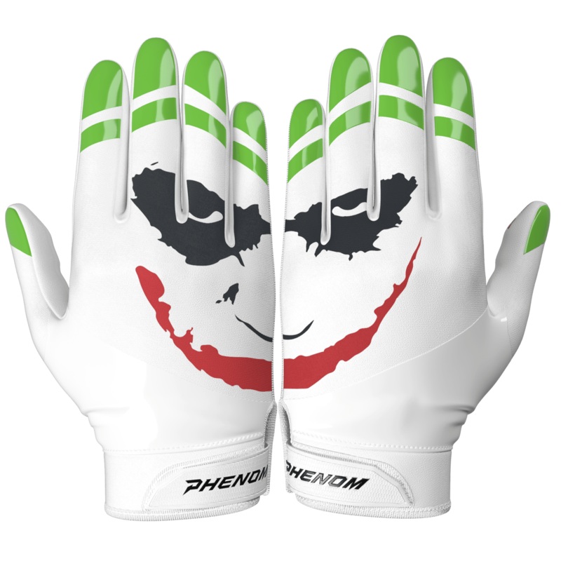 Phenom Elite Youth Officially Licensed Joker Vaper Stick 3.0 Football Gloves