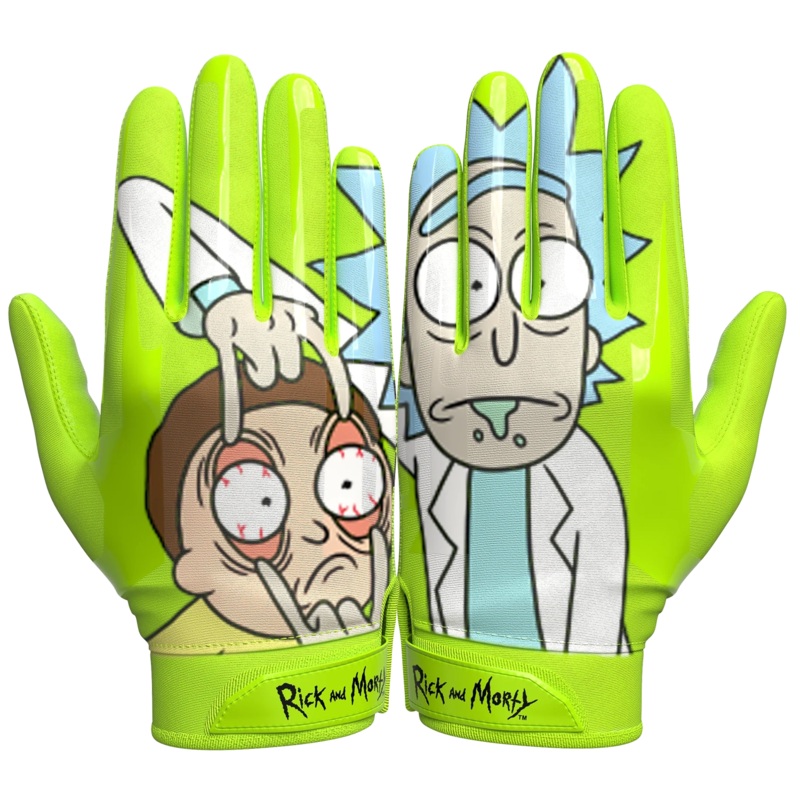 Phenom Elite Men’s VPS1 Rick and Morty Football Gloves