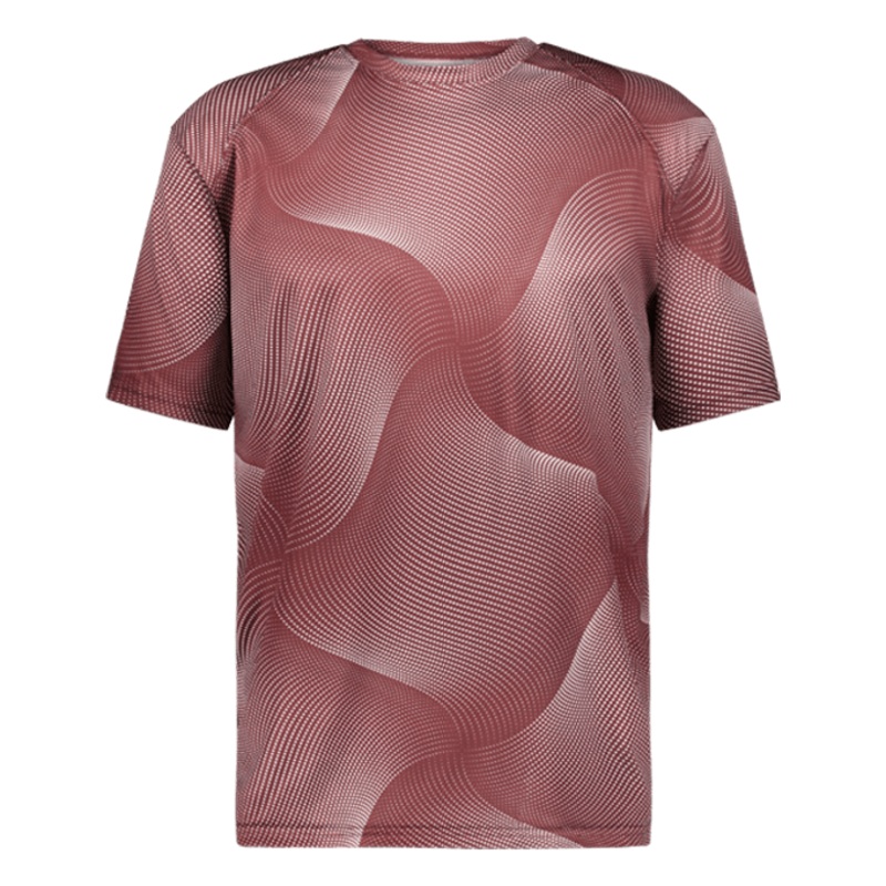 Badger Sport Youth Warp Tee|Maroon Warp|Columbia Blue Warp|Black Warp|Burnt Orange Warp|Royal Warp|Red Warp|Navy Warp|Grey Warp|Forest Warp|Purple Warp|XS|S|M|L|XL