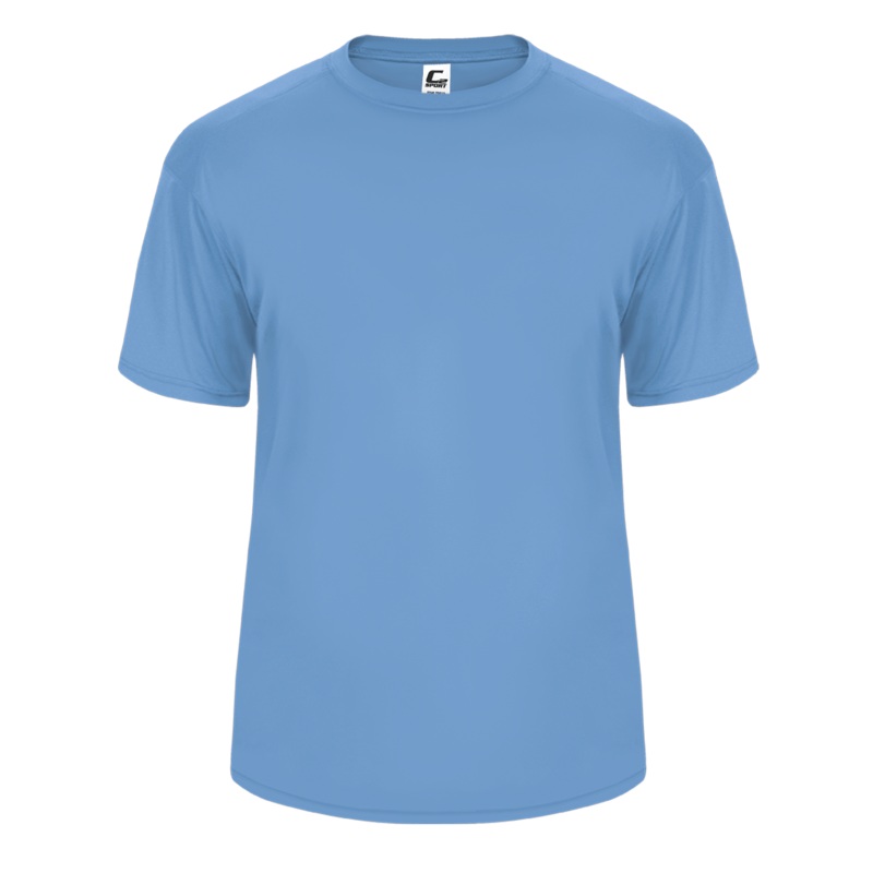 C2 Youth Performance Tee|Black|Red|Purple|Pink|Silver|Royal|Columbia Blue|Hot Pink|Forest|Maroon|Cardinal|Burnt Orange|Safety Yellow|Lime|Safety Orange|Kelly|Graphite|Navy|Vegas Gold|White|Gold|Electric Blue|XXS|XS|S|M|L|XL