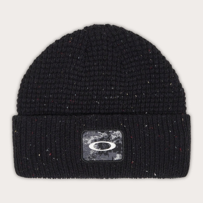 Oakley Ellipse Patch Waffle Beanie