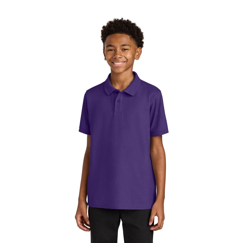 Port Authority Youth Wearever Signature Pique Polo Y200