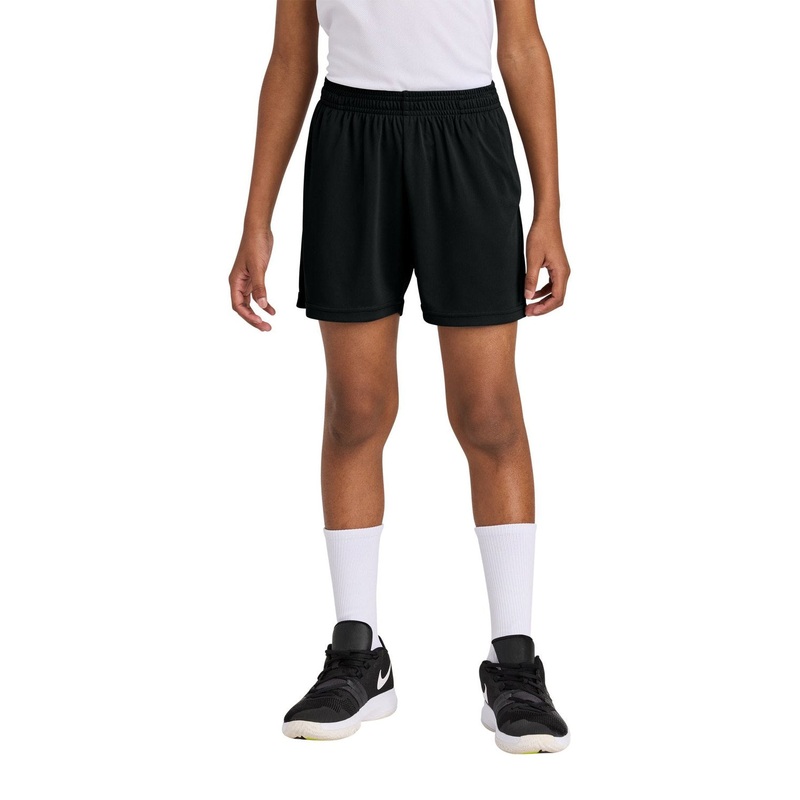 Sport-Tek Youth PosiCharge Competitor 5′ Pocketed Short YST349P