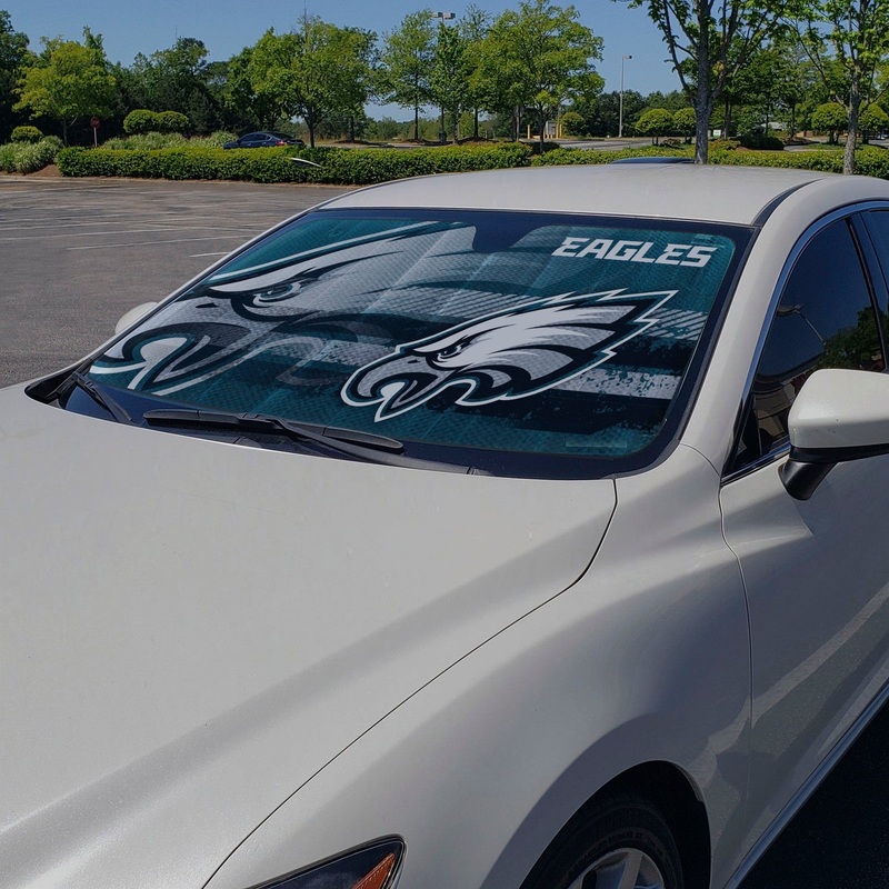 Fanmats Philadelphia Eagles Windshield Sun Shade
