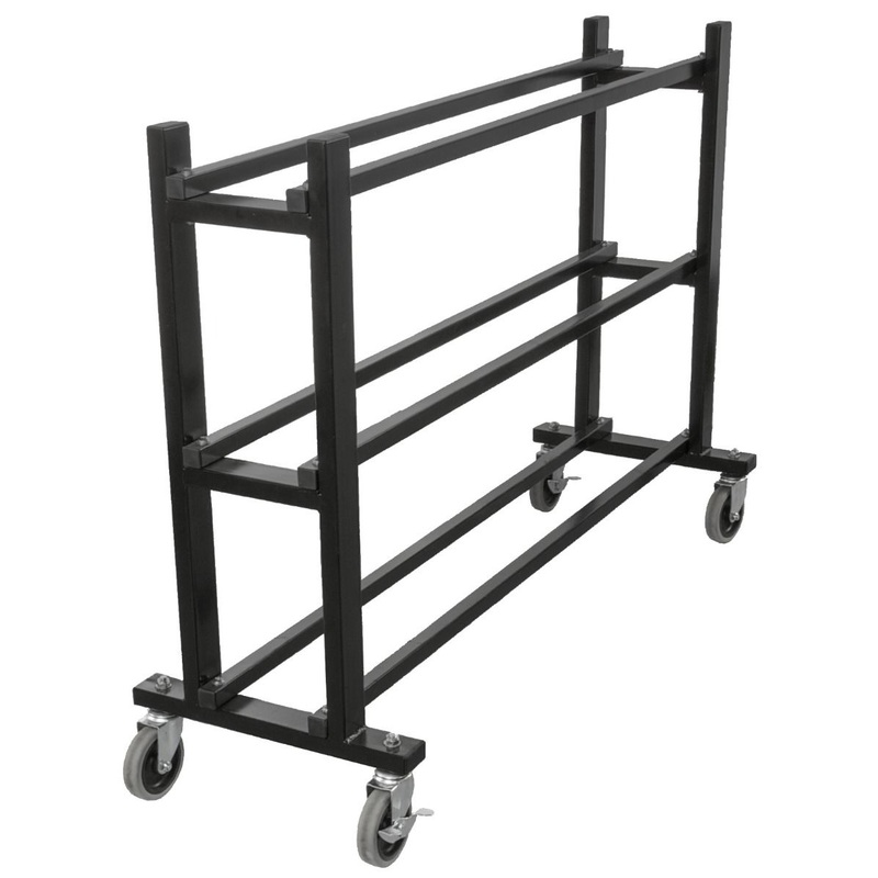 Porter Basketball Ball Carts|3 Tier Double Ball Cart-Holds 30|3 Tier Ball Cart-Holds 15