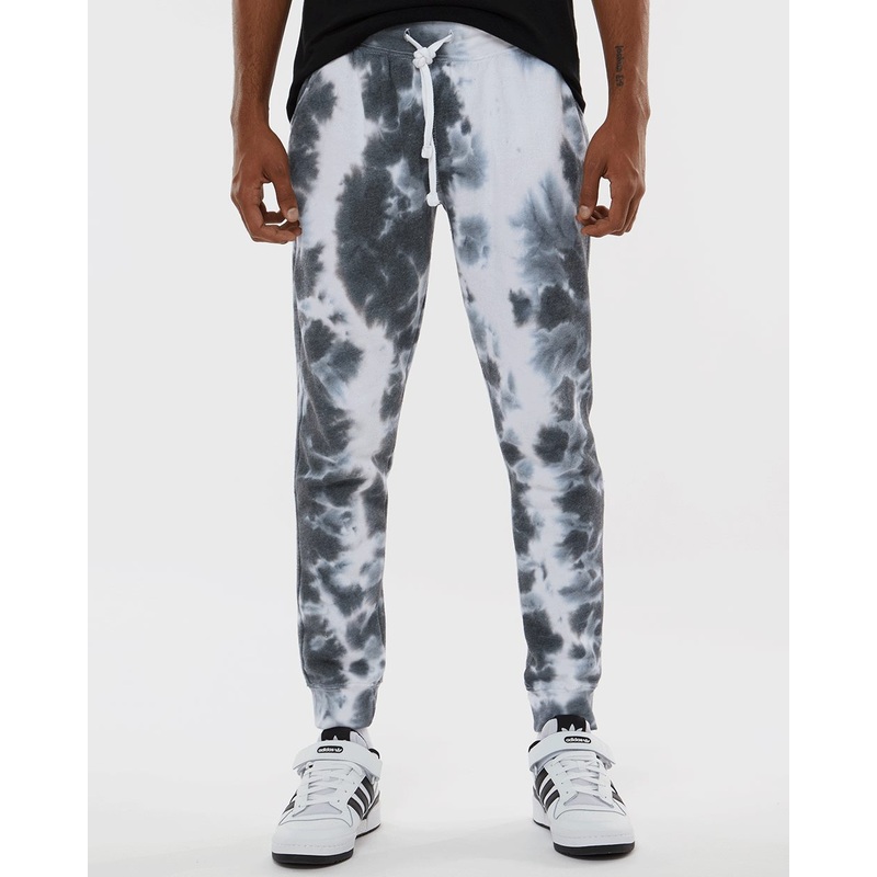 J. America Men’s Tie Dye Fleece Joggers
