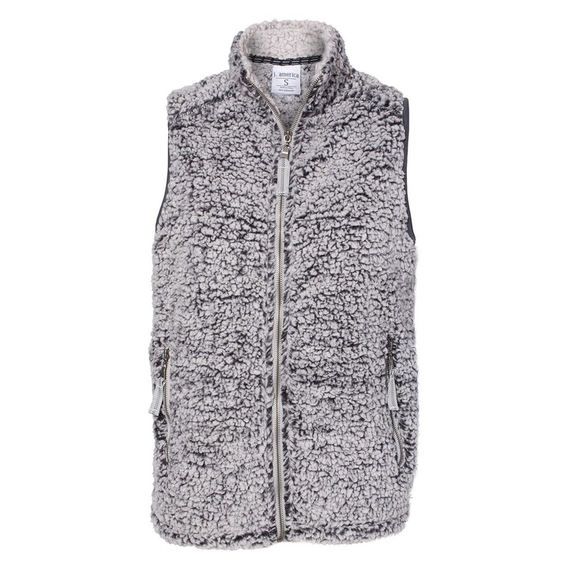 J. America Women’s Epic Sherpa Full-Zip Vest