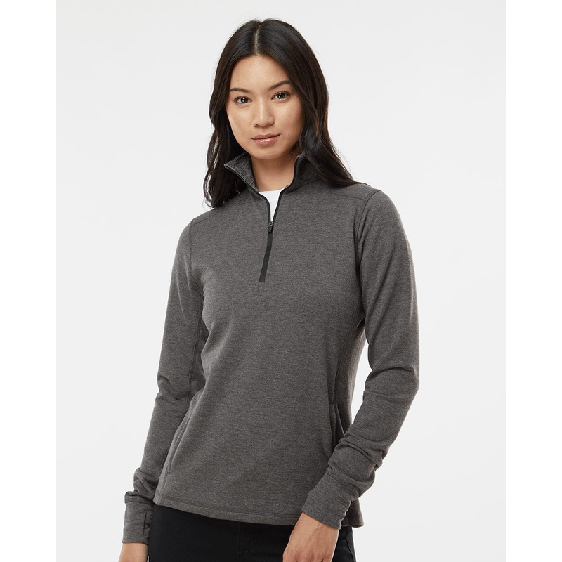 J. America Women’s Omega Stretch Quarter-Zip Pullover 6197