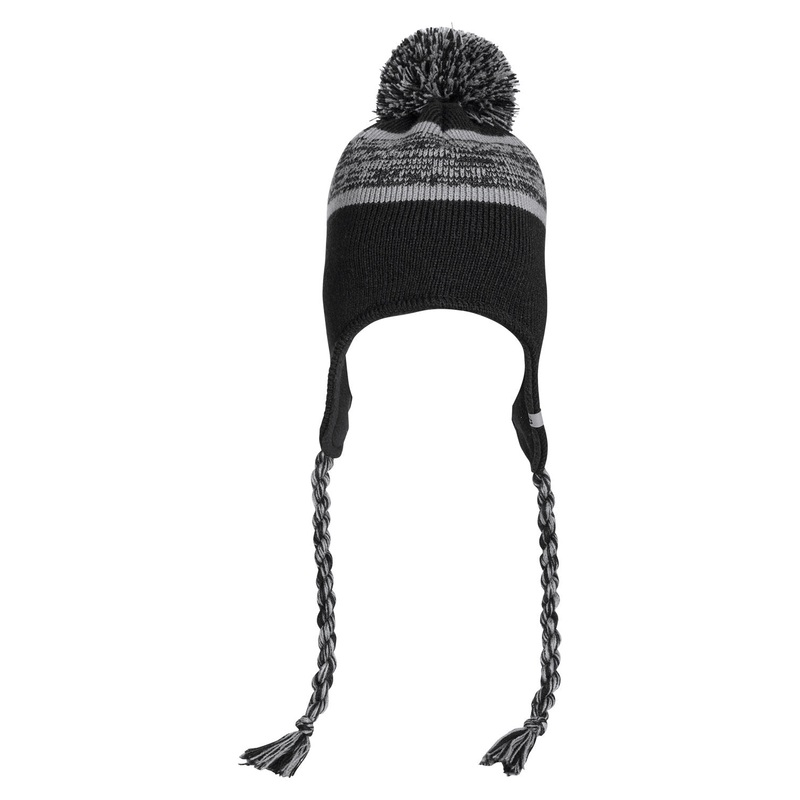 J. America Unisex Backcountry Knit Pom Hat 5007JA-AB