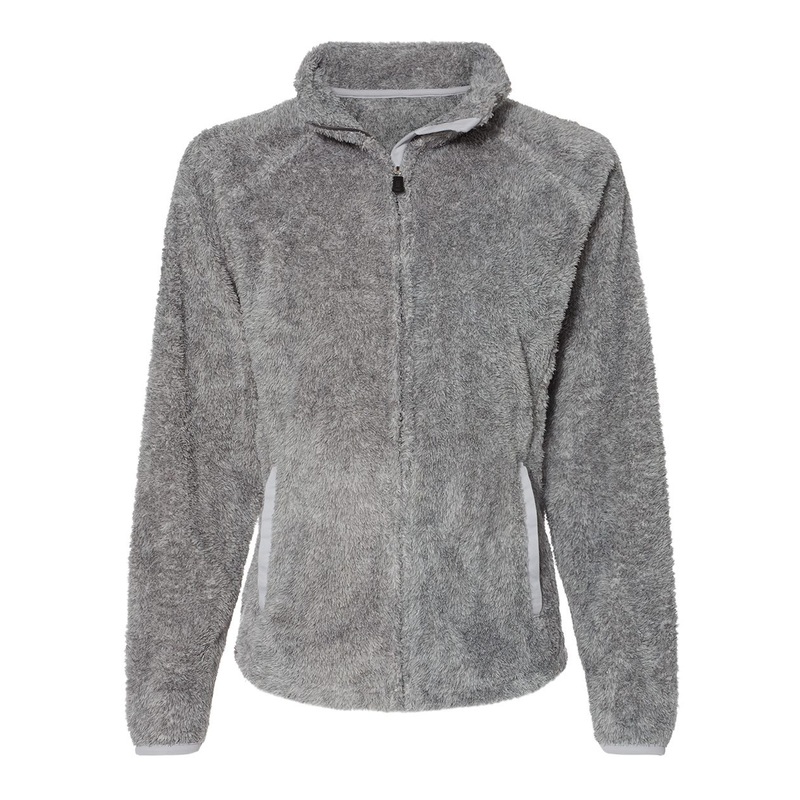 J. America Women’s Boundary Shag Frosty Sherpa Full-Zip