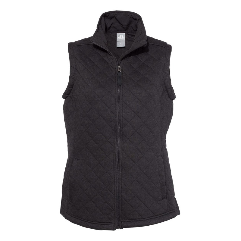 J. America Women’s Quilted Full-Zip Vest