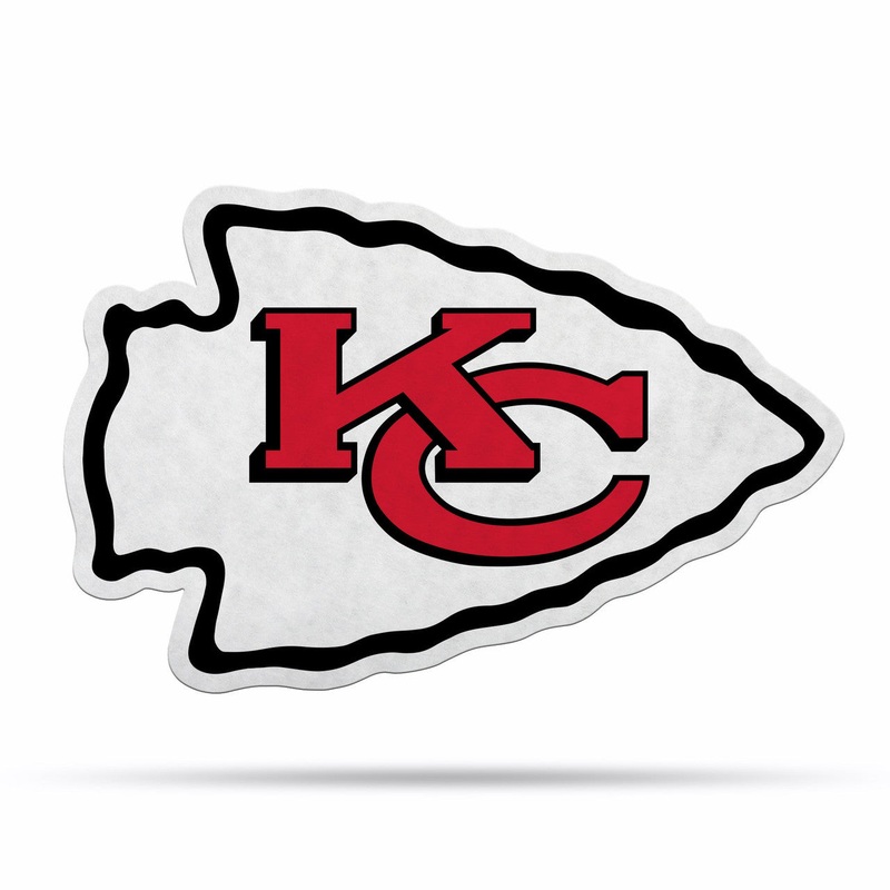 Rico Industries Kansas City Chiefs Pennant Shape Cut Logo Design