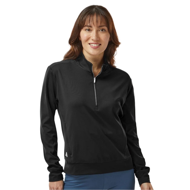 adidas Women’s Ultimate365 Textured Quarter-Zip Pullover