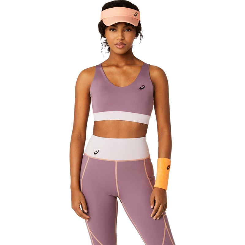 Asics Women’s Bra|Dusty Mauve|Teal Blue|XS|L|S|M|XL