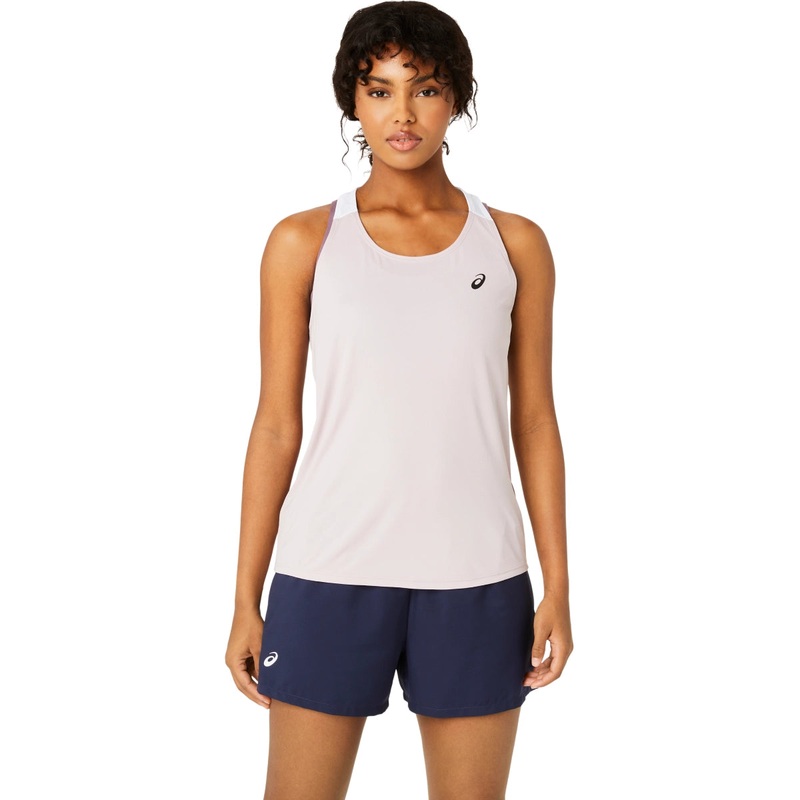 Asics Women’s Court Tank|Watershed Rose/Brilliant White|XS|S|M|L|XL