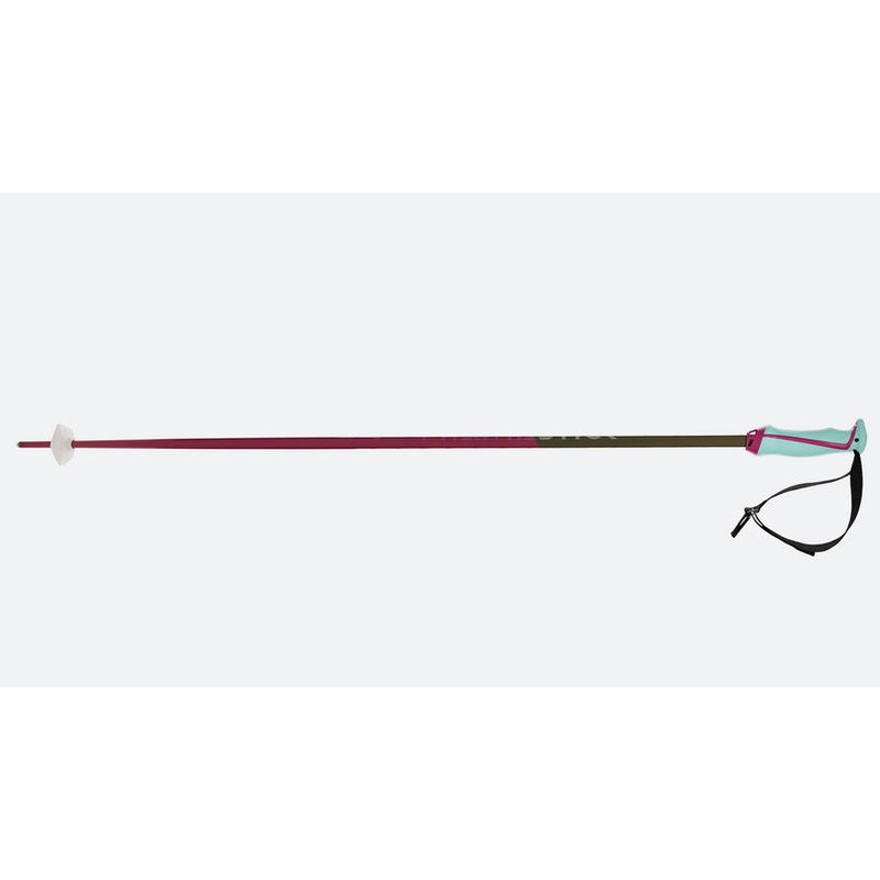 PHANTASTICK WOMENS SKI POLE|SILVER|BERRY|PURPLE|110|115|120|125