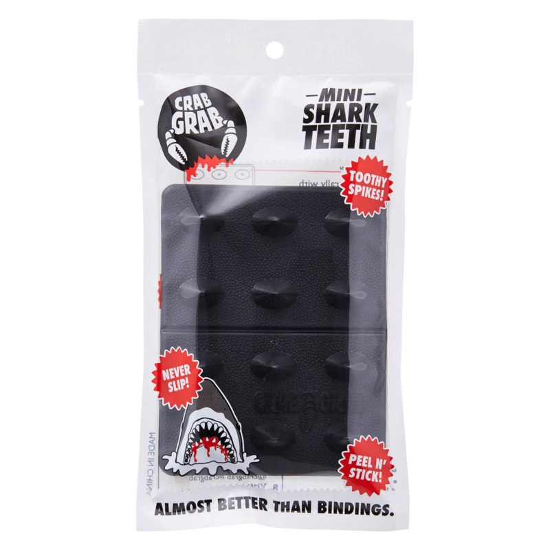 Mini Shark Teeth Traction Pad|BLACK|SMOKE|CLEAR