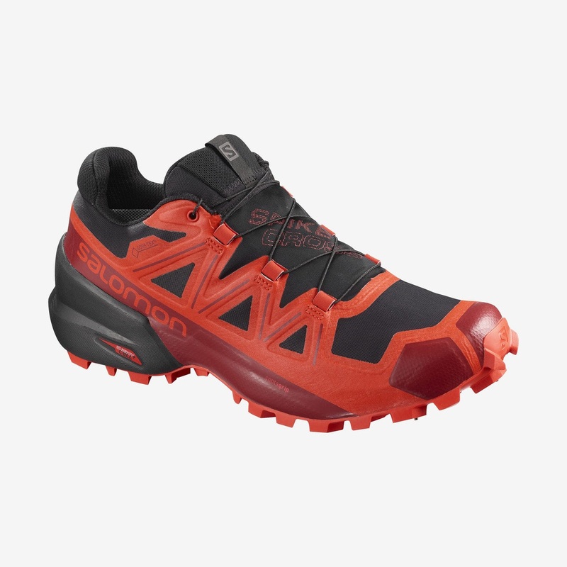SPIKECROSS 5 MENS GORE-TEX|BLACK/RED|6|6.5|7|7.5|8|8.5|9|9.5|10|10.5|11|11.5|12|13