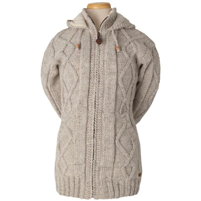 Women’s Shannon Sweater|LIGHT NATURAL|HEATHER GREY|L|XL