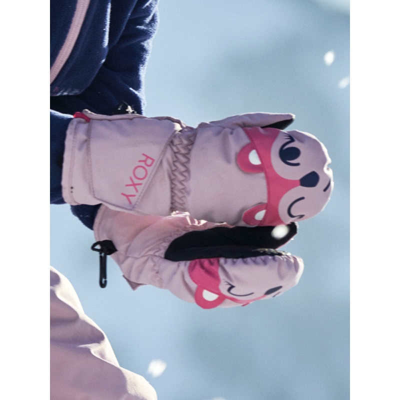 Snows Up Mittens Girls|MEDIEVAL BLUE MOONTAIN|DAWN PINK|AQUA|S|M|L