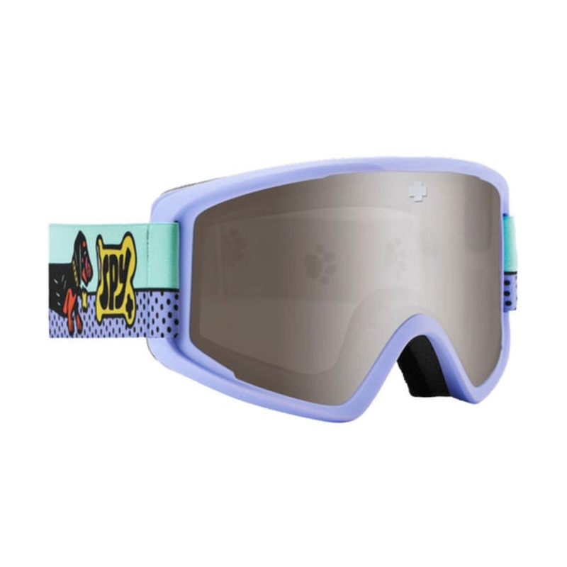 Crusher Elite Jr Snow Goggle|SPACE CASE/LL PERSIMMON|PIZZA FRENCH FRIES/SILVER SPECTRA MIRROR|WIENER DOG/BRONZE SILVER MIRROR|SLIME/BRONZE SILVER MIRROR|SO LAZO/BRONZE SILVER SPECTRA MIRROR