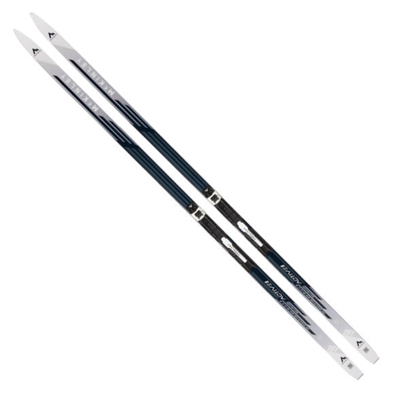 McKinley Active 8 Grip Nordic Ski with Prolink Binding