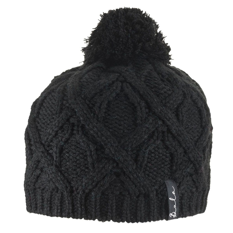 Kids Lea Beanie|BLACK|FUSCHIA