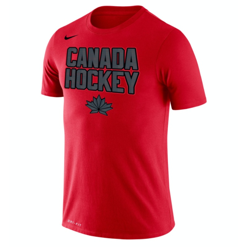 TEAM CANADA DRI FIT LEGEND OLYMPIC 22 YOUTH T-SHIRT