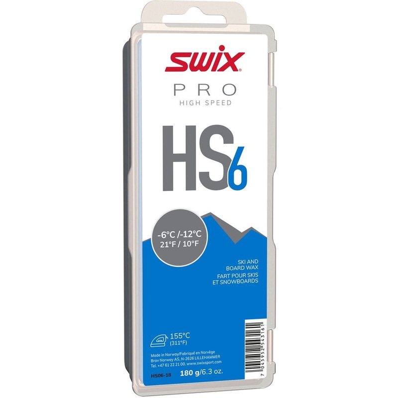 Swix HS6 Blue Glide Wax|180G|60G